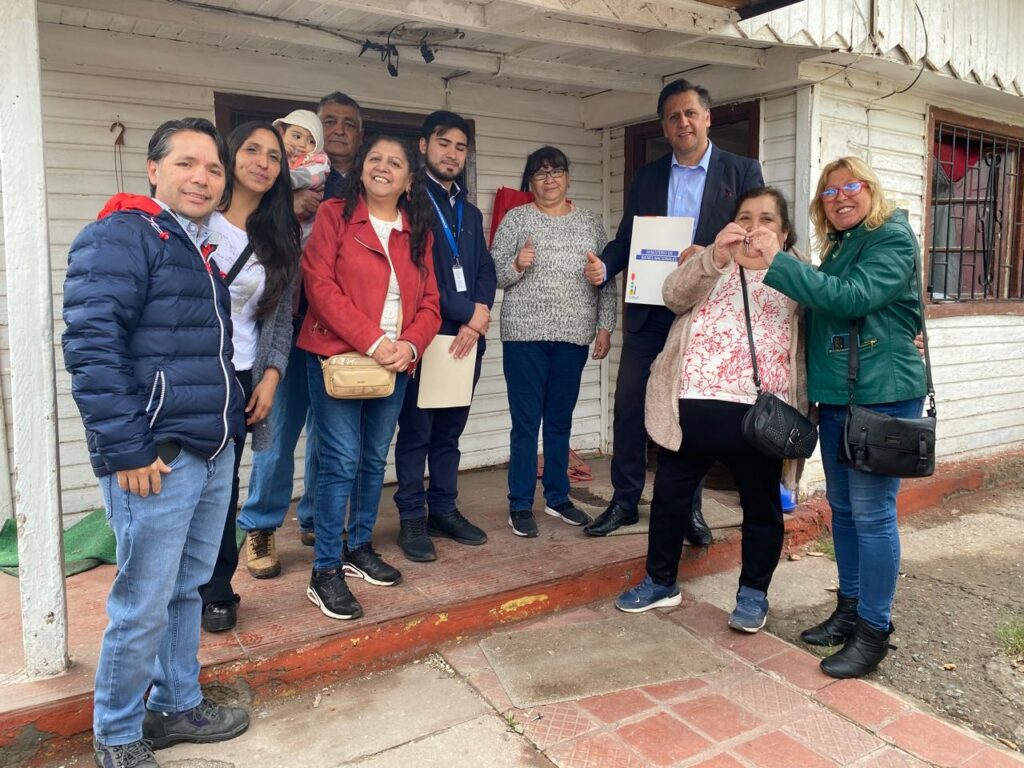 entrega casa familias